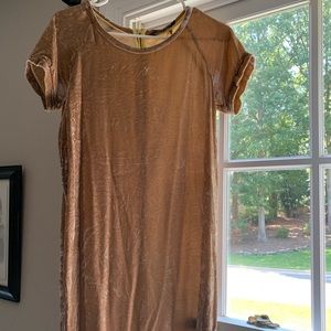 Zara velvet mini dress with exposed zipper